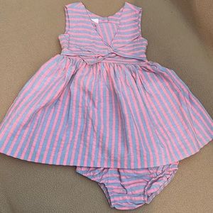 Bonnie Baby 12m Dreas w/ matching bloomers
